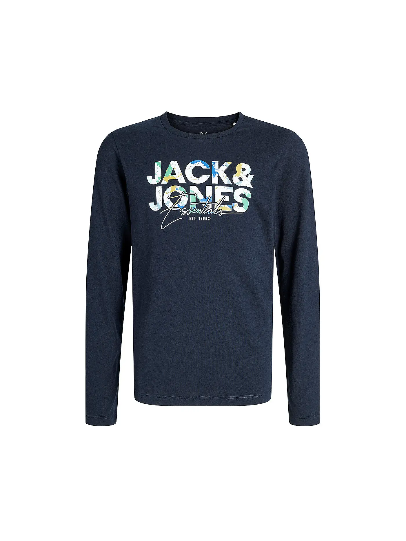 JACK & JONES | Jungen Langarmshirt JJGEPLAS | dunkelblau